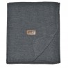 Strickbabydecke GRAPHITE