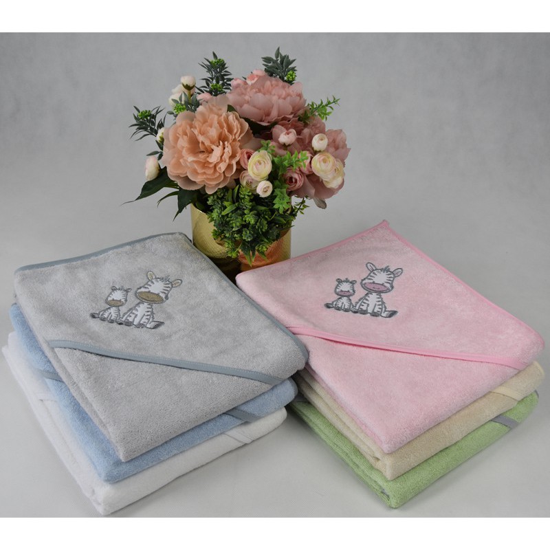 Badetuch "ZEBRA" GREEN