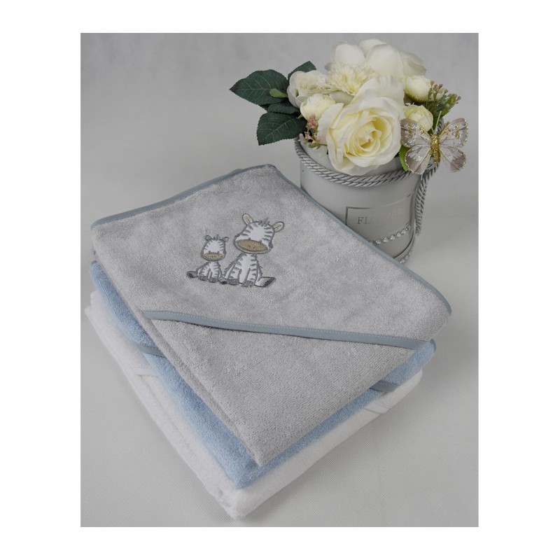 Dětská osuška „Zebra” GREEN