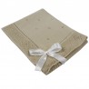 RIBBON Blanket BEIGE