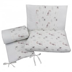 Printed cotton cot bedding...