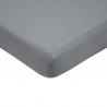 Jersey sheet with elastic band 120 x 60 cm GREY