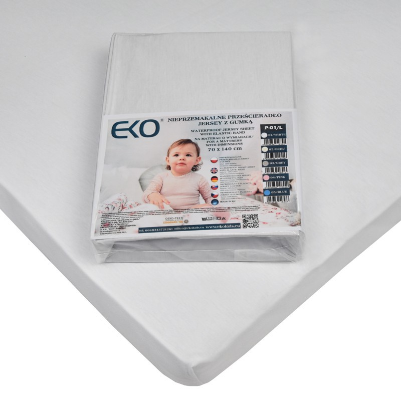 Feuille imperméable maillot avec une bande élastique WHITE Feuille imperméable maillot avec une bande élastique WHITE