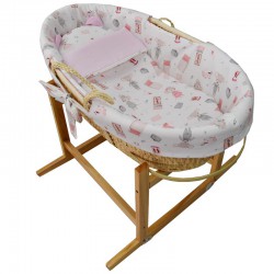 Moses basket with basket...