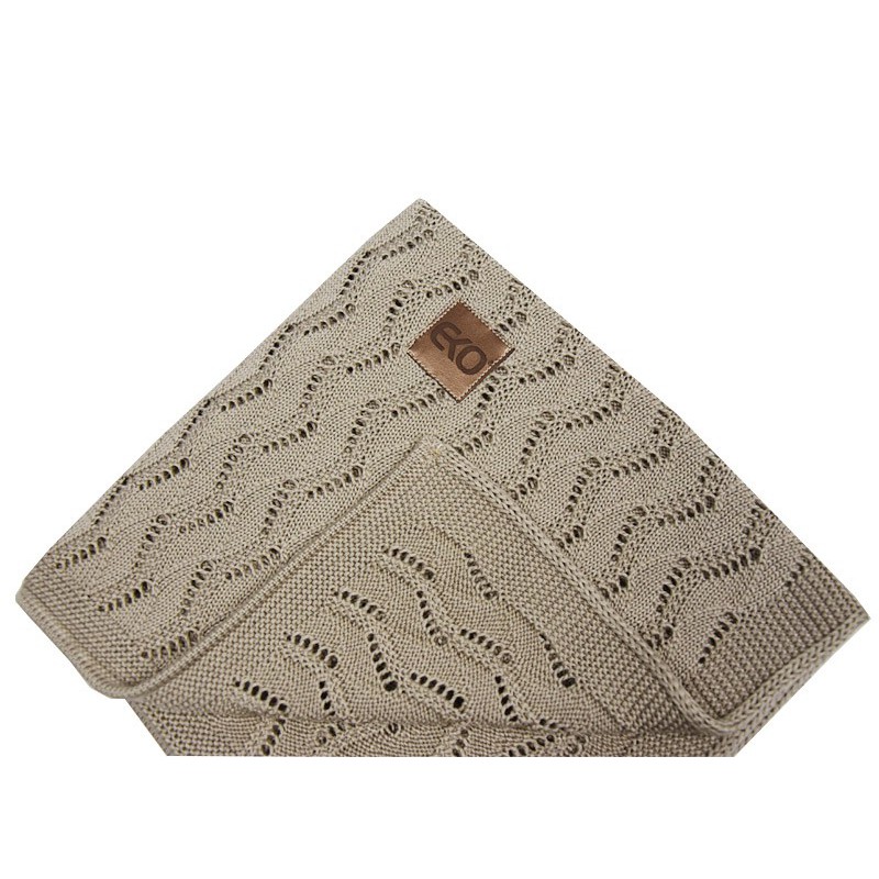 Cellular Bamboo blanket BEIGE Cellular Bamboo blanket BEIGE