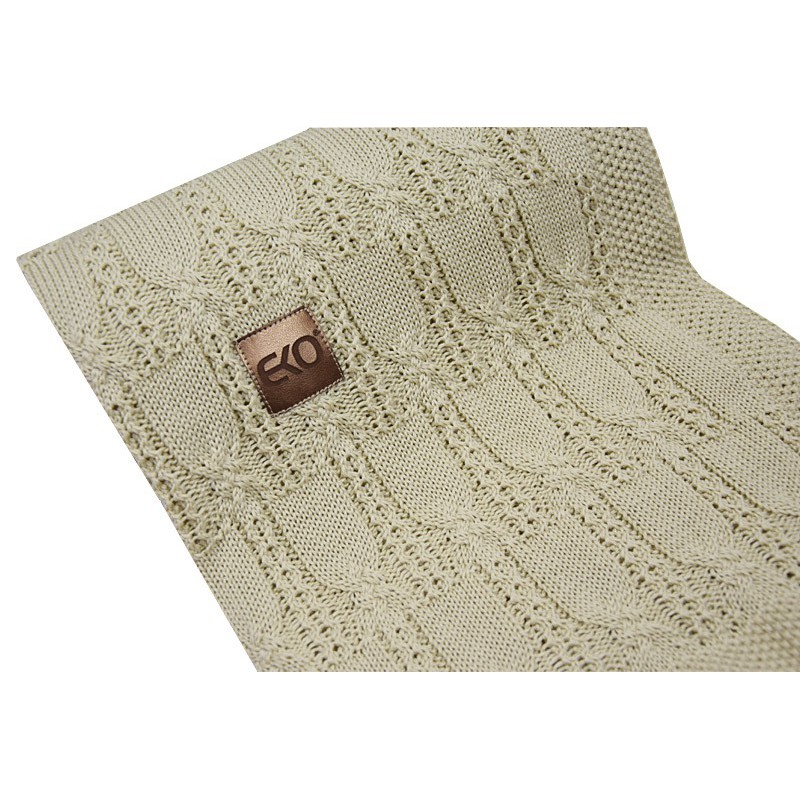 Deka z pleteniny BEIGE