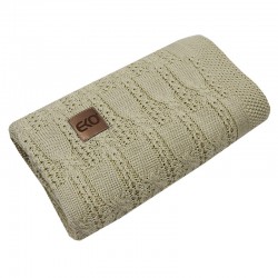 Cotton blanket BEIGE