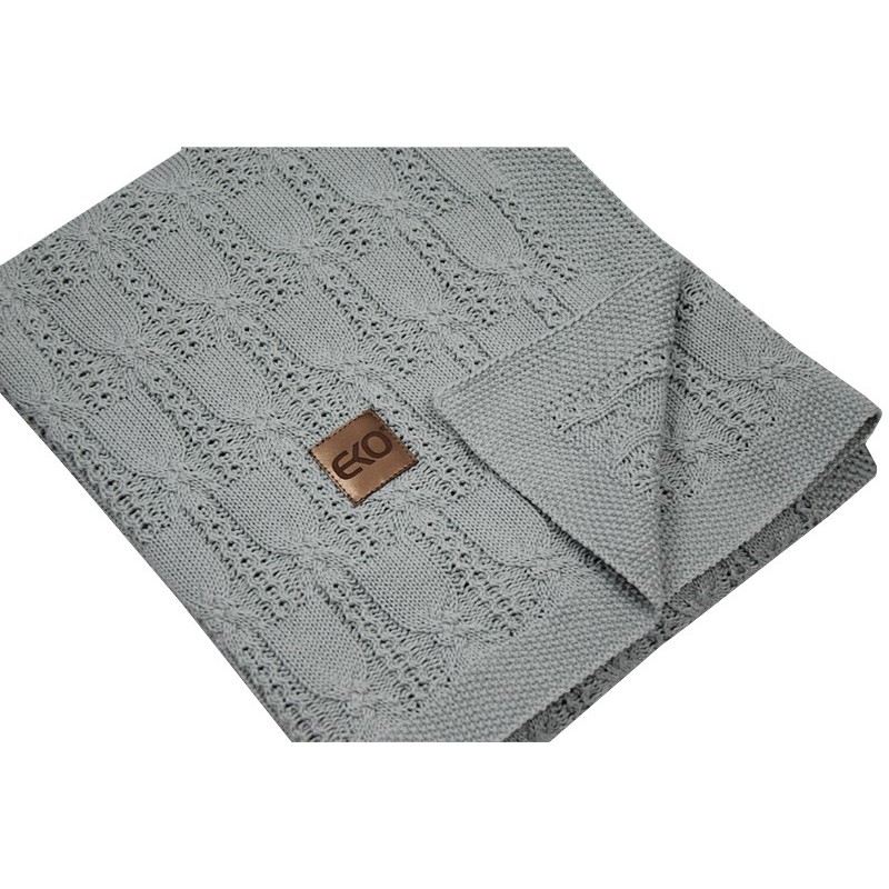 Deka z pleteniny LIGHT GREY Deka z pleteniny LIGHT GREY