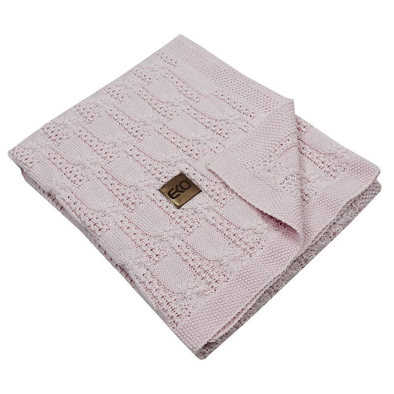 Deka z pleteniny PINK Deka z pleteniny PINK