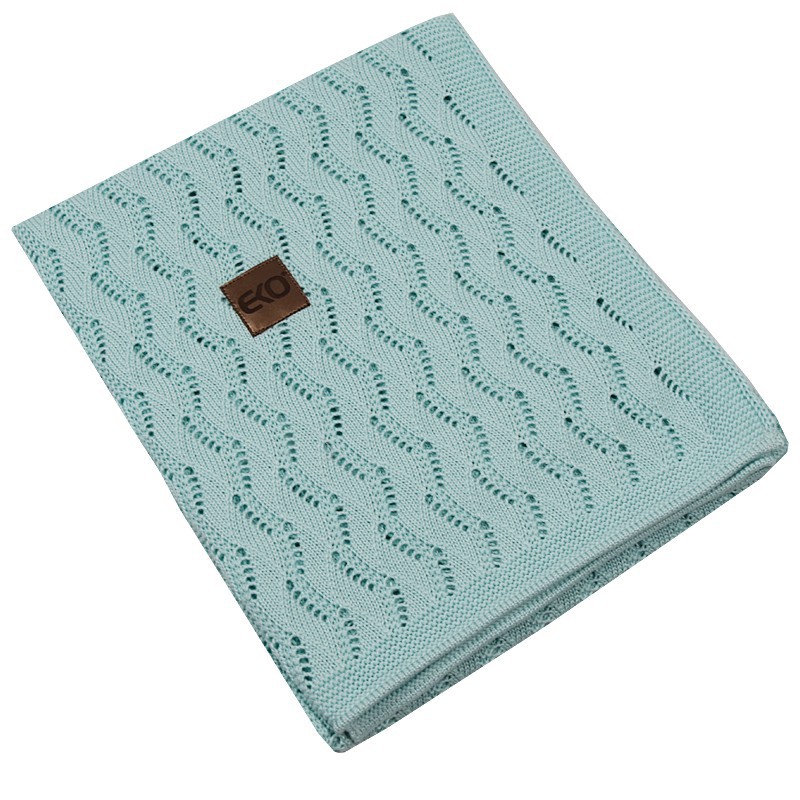 Couverture en bambou TURQUOISE Couverture en bambou TURQUOISE