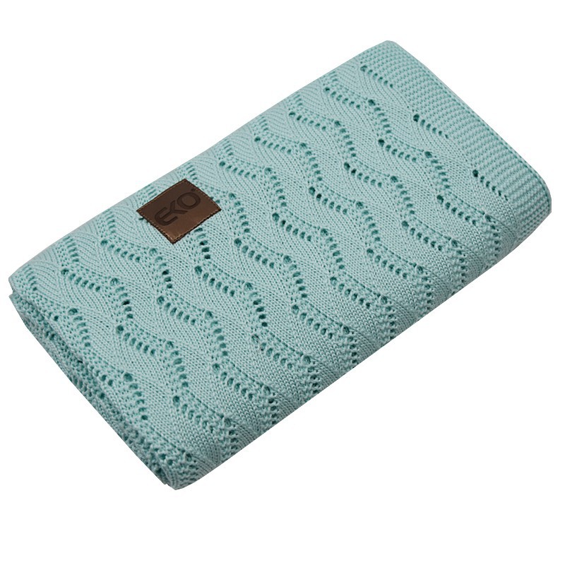 Couverture en bambou TURQUOISE Couverture en bambou TURQUOISE