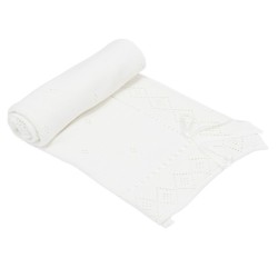 RIBBON Blanket WHITE