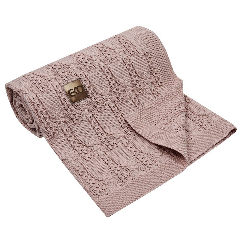 Deka z pleteniny ROSE PINK Deka z pleteniny ROSE PINK
