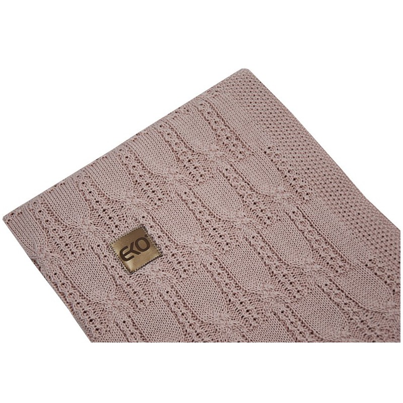 Deka z pleteniny ROSE PINK Deka z pleteniny ROSE PINK