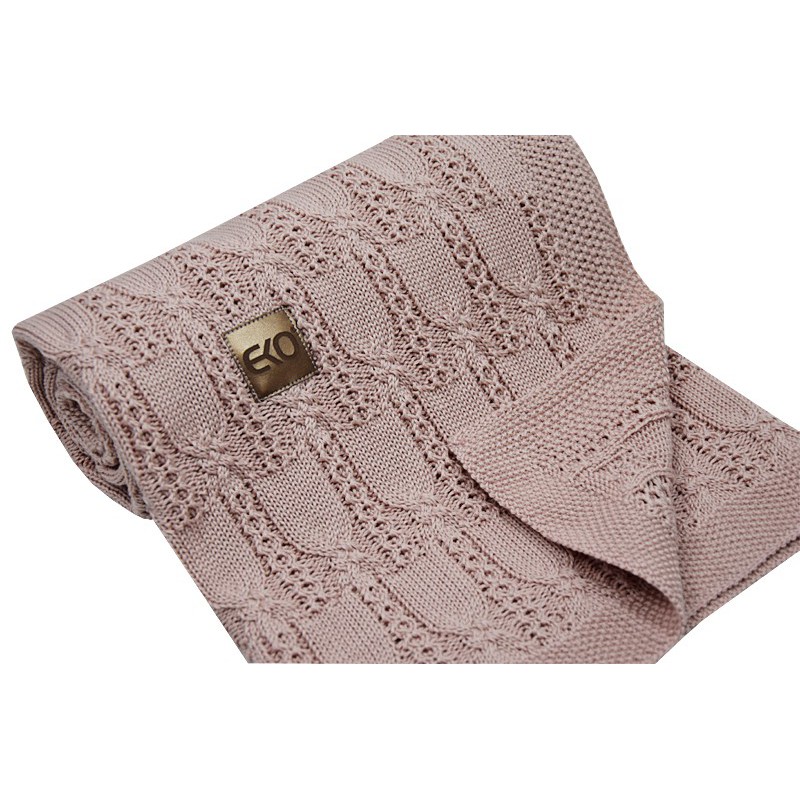 Deka z pleteniny ROSE PINK Deka z pleteniny ROSE PINK