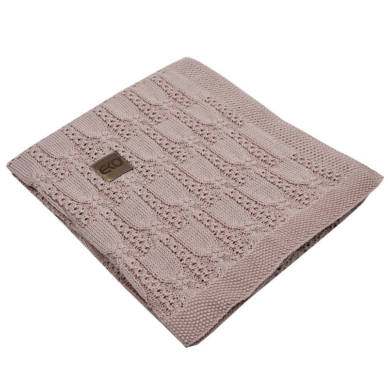 Deka z pleteniny ROSE PINK Deka z pleteniny ROSE PINK