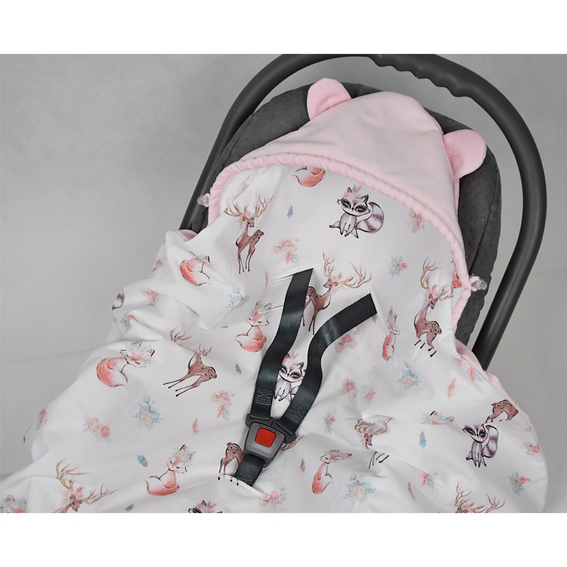 Baby Car Seat Sleeping Bag VELVET WHALE Baby Car Seat Sleeping Bag VELVET WHALE