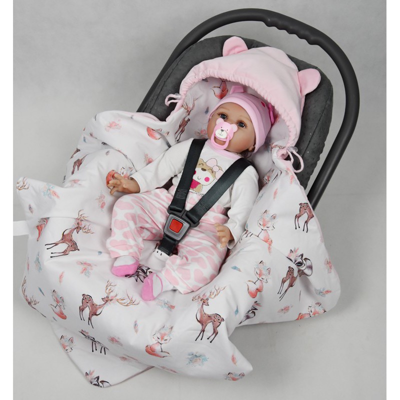 Baby Car Seat Sleeping Bag VELVET WHALE Baby Car Seat Sleeping Bag VELVET WHALE