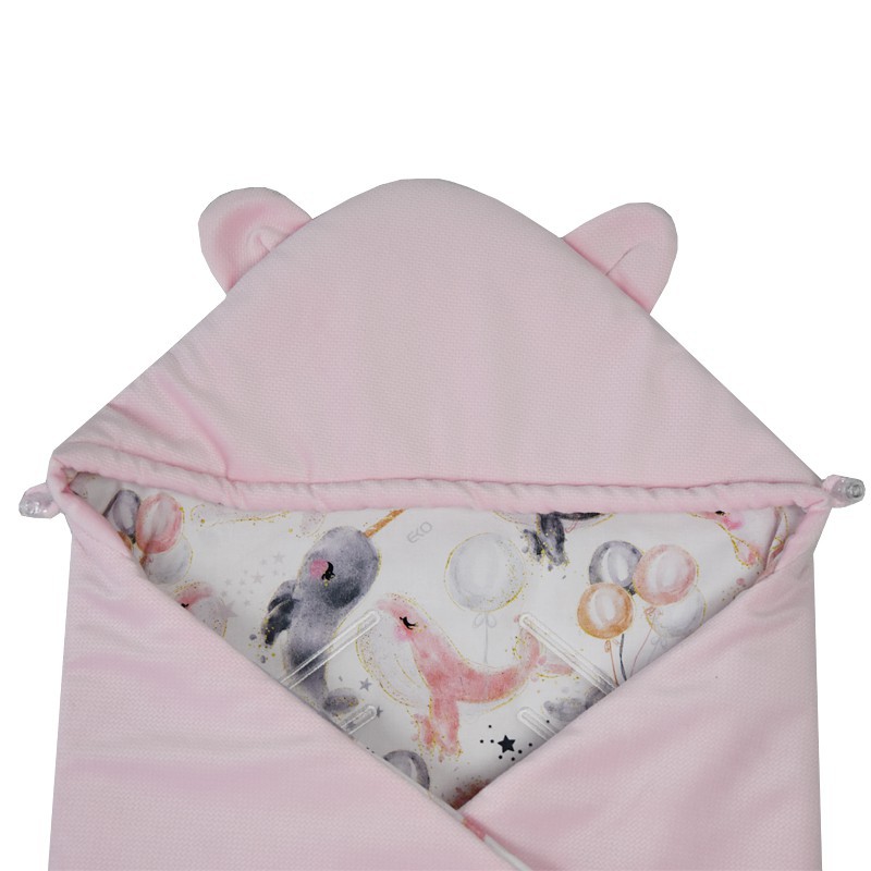 Schlafsack für den Kindersitz VELVET WHALE