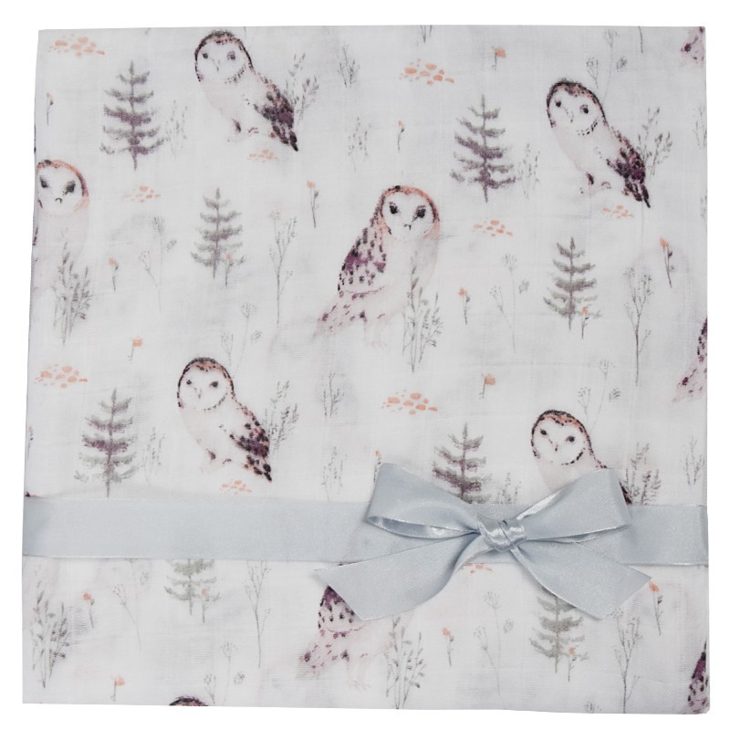 BAMBUS OBIČAN / DEKA 120 x 120 cm  OWLS BAMBUS OBIČAN / DEKA 120 x 120 cm  OWLS
