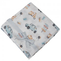 BAMBOO SWADDLE & NAPPY 120 x 120 cm  SCOOTER