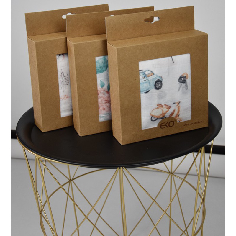 BAMBUS-PUCKTUCH 120 x 120 cm OWLS BAMBUS-PUCKTUCH 120 x 120 cm OWLS