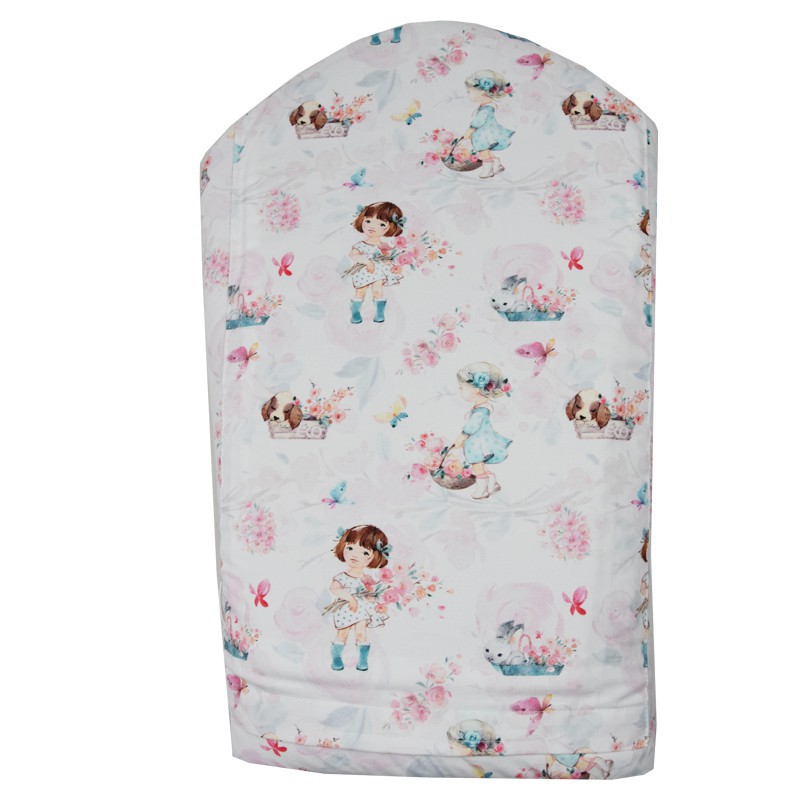 Printed Cotton Swaddle Blanket GIRL Printed Cotton Swaddle Blanket GIRL