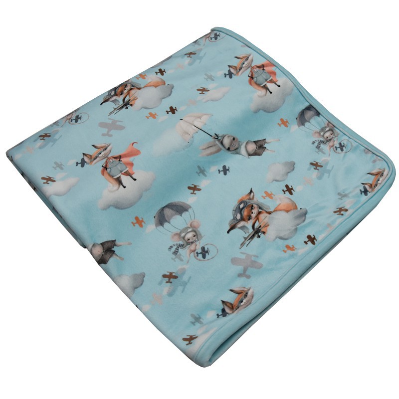 Double sided blanket AVIATOR