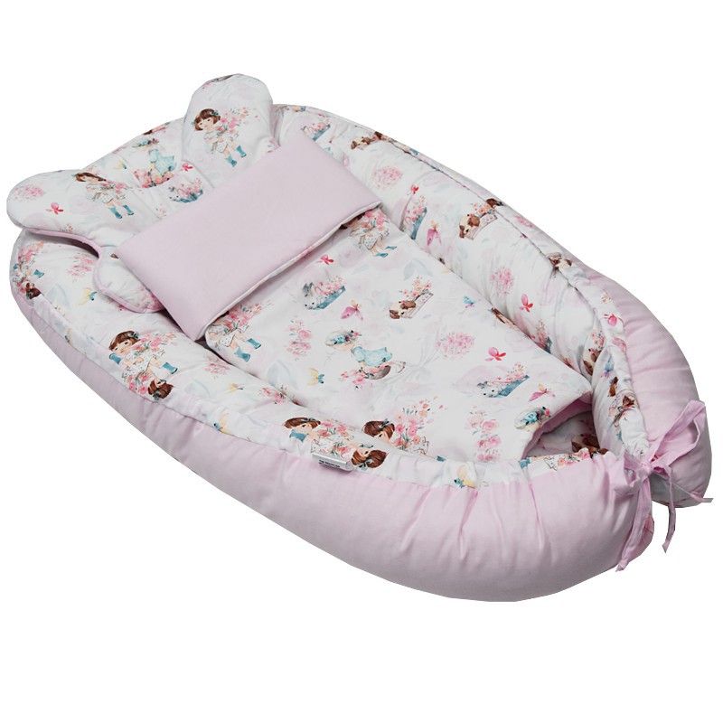 Kokon a sada bavlnená pre bábätko Kokon a sada bavlnená pre bábätko