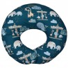Velvet small nursing pillow