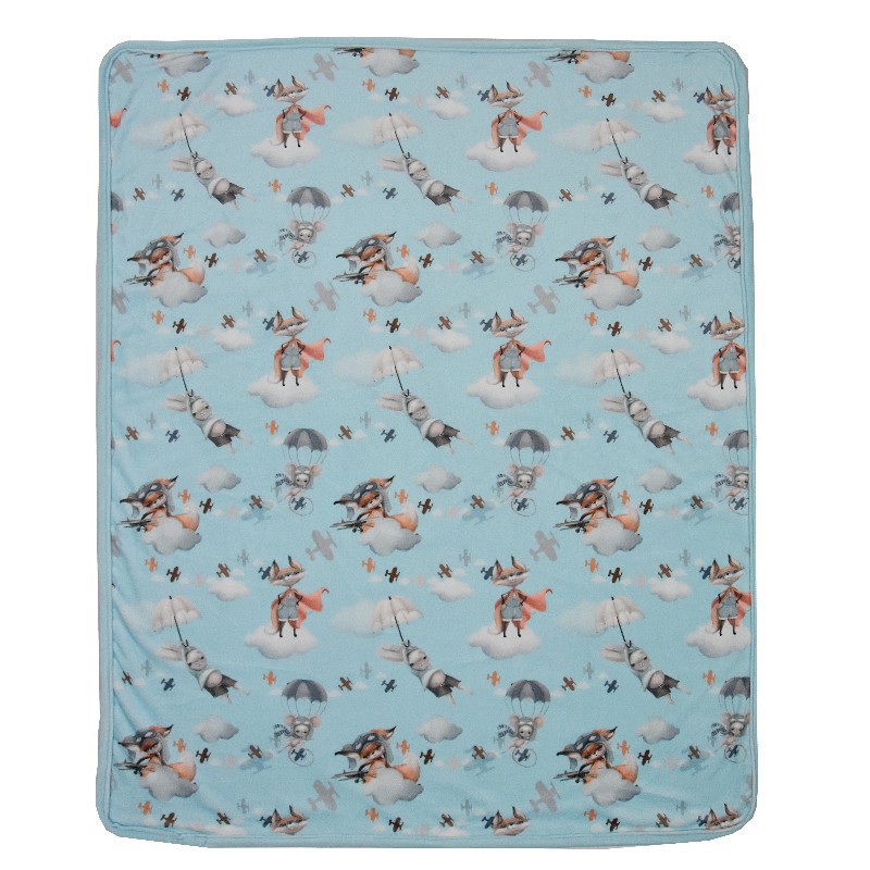 Zweiseitige Kuscheldecke AVIATOR Zweiseitige Kuscheldecke AVIATOR