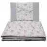 Set fürs Bettchen aus bedruckter Baumwolle 135x100 cm ROSES EKO