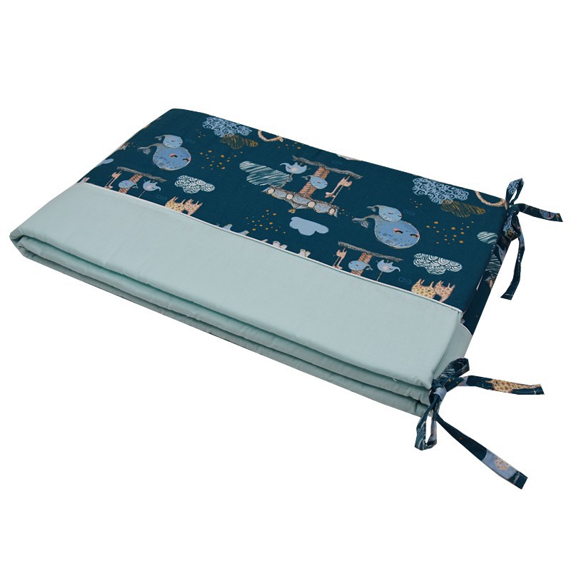 Printed cotton cot bedding set 135x100 cm AMUSEMENT PARK Printed cotton cot bedding set 135x100 cm AMUSEMENT PARK