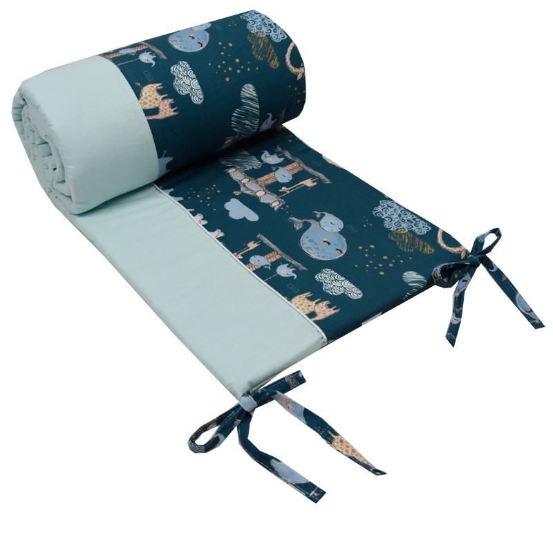 Printed cotton cot bedding set 135x100 cm AMUSEMENT PARK Printed cotton cot bedding set 135x100 cm AMUSEMENT PARK