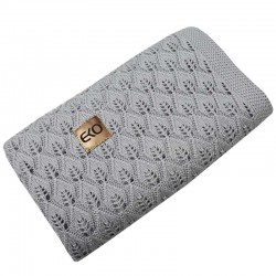 Cellular Bamboo blanket GREY