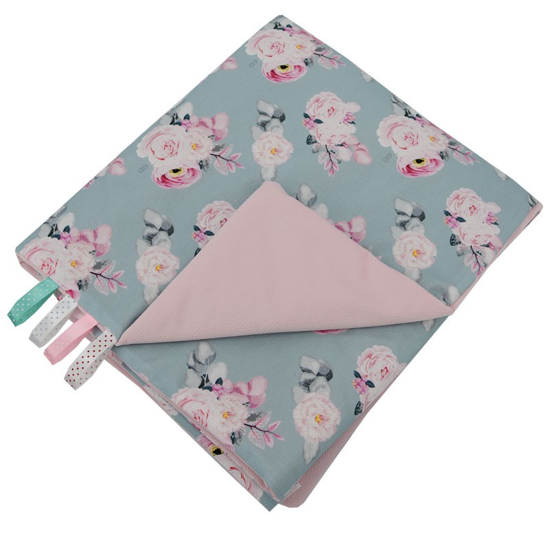 Couverture de jeu avec doublure en VELVET MINT GARDEN Couverture de jeu avec doublure en VELVET MINT GARDEN