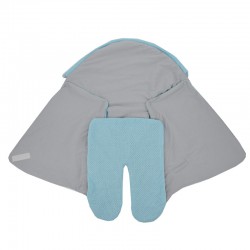 Schlafsack für den Kindersitz TURQUOISE