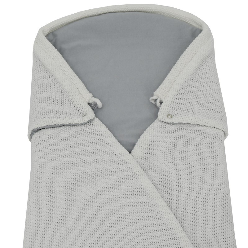 Zavinovací fusak do autosedačky WHITE