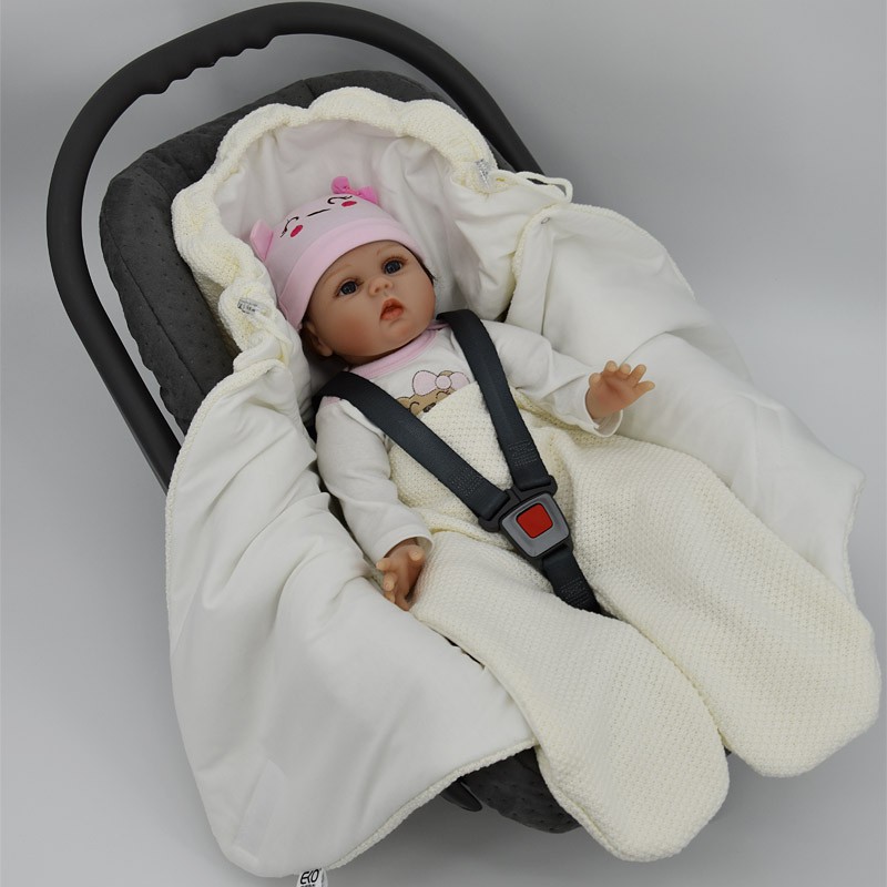 Gigoteuse Nids d’ange pour siège auto ECRU Gigoteuse Nids d’ange pour siège auto ECRU