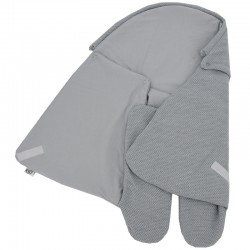 Schlafsack für den Kindersitz GREY/BLUE