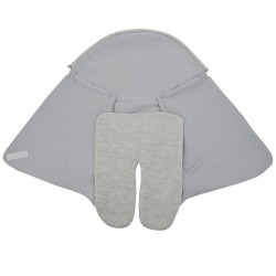 Schlafsack für den Kindersitz LIGHT GREY