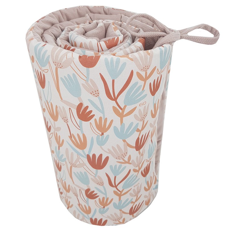 Tour de lit 180 cm BEIGE FLOWERS Tour de lit 180 cm BEIGE FLOWERS