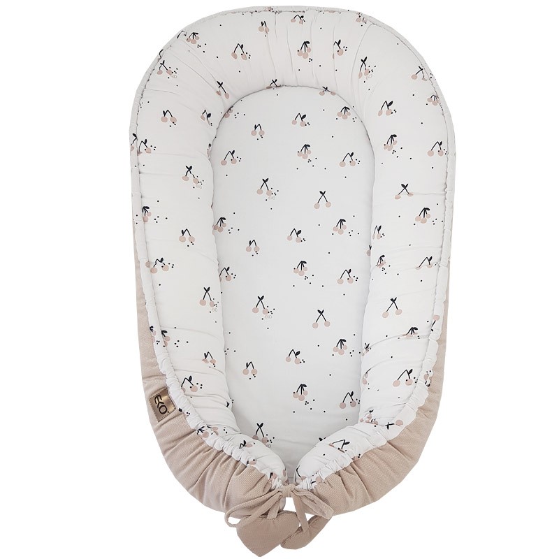 VELVEt кокон для детей CHERRIES