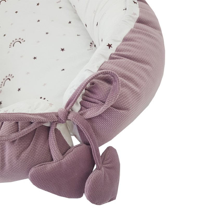 VELVET baby cocoon RAINBOWS VELVET baby cocoon RAINBOWS