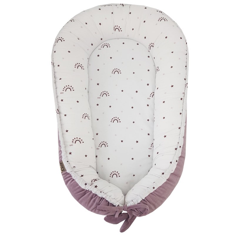 VELVET baby cocoon RAINBOWS VELVET baby cocoon RAINBOWS