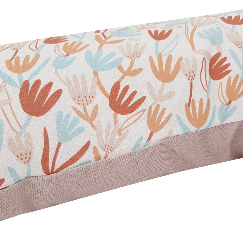VELVET pillow for Mum and Baby BEIGE FLOWERS VELVET pillow for Mum and Baby BEIGE FLOWERS