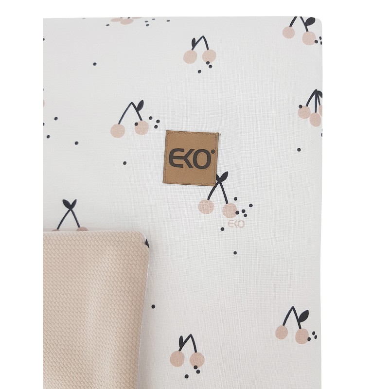 Tapis éducatif couverture avec doublure en VELOURS CHERRIES Tapis éducatif couverture avec doublure en VELOURS CHERRIES