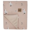 Blanket and play mat with VELVET fabric lining GOOSE