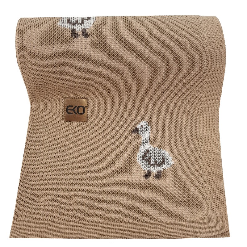 Couverture tricotée GOOSE Couverture tricotée GOOSE