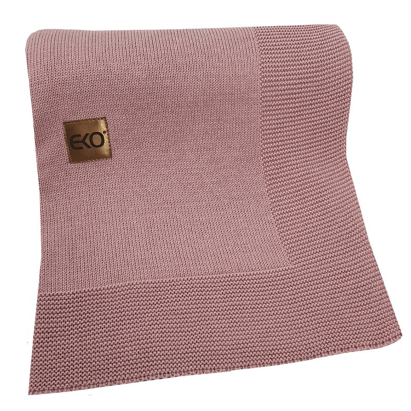 Deka z pleteniny ROSE PINK